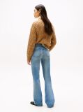 Blue Faded Mid Rise Bootcut Jeans  Women