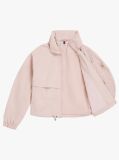Pink Short Nylon Windbreaker  Women