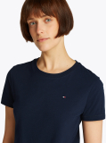 Μπλε T-Shirt Σε Κανονική Γραμμή  Γυναίκες