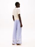 White Short Sleeve Jumper  Women