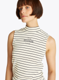 Multi Slim Fit Stripe Top  Women