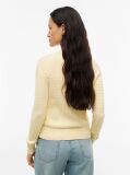 Yellow Fine Cable Knit Jumper  Women