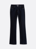 Blue Mid Rise Bootcut Jeans  Women