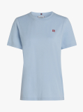 Μπλε T-Shirt Με Σημαιάκι Σε Αντίθεση  Γυναίκες