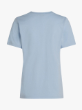Μπλε T-Shirt Με Σημαιάκι Σε Αντίθεση  Γυναίκες