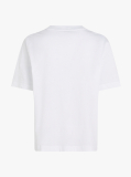 Άσπρο T-Shirt Με Λογότυπο  Γυναίκες