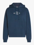 Μπλε Hoody Με Κεντητό Σημαιάκι  Γυναίκες