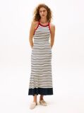 Multi The Sofia Capsule Knit Stripe Maxi Dress  Women