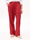 Red The Sofia Capsule Regular Wide Leg Trousers  Women