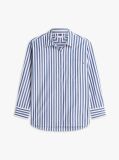Multi Oversized Fit Poplin Shirt  Women