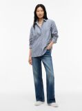 Multi Oversized Fit Poplin Shirt  Women