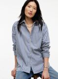 Multi Oversized Fit Poplin Shirt  Women