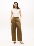Beige Cable Knit Sleeveless Slim Jumper  Women