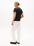 Black Textured Crew Neck T-Shirt  Women