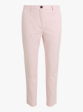 Pink Slim Fit Chinos  Women