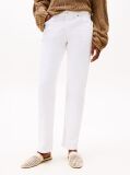 White White Mid Rise Straight Leg Jeans  Women