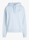 Blue Contrast Hilfiger Flag Embroidery Hoody  Women