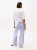 Multi Broderie Anglaise Loose Trousers  Women