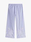 Multi Broderie Anglaise Loose Trousers  Women