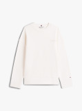 Beige Logo Embroidery Relaxed Fit Sweatshirt  Women