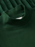 Green Pleated Midi Fit And Flare Dress  Women