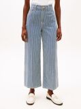 Multi Stripe High Rise Wide Leg Jeans  Women