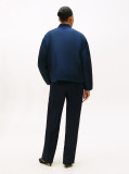 Blue Padded Water Repellent Relaxed Bomber Jacket  Women