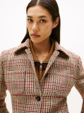 Multi Regular Fit Tweed Single Breasted Blazer  Women