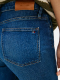Μπλε Bootcut Τζιν Με Ξεθωριασμένο Φινίρισμα Και Κανονική Μέση  Γυναίκες