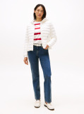 Beige Down Regular Hooded Jacket  Women