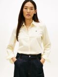 Yellow Regular Fit Poplin Shirt  Women