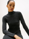 Grey Midi Soft Wool Jumper Dress  Women