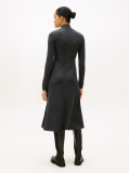 Grey Midi Soft Wool Jumper Dress  Women