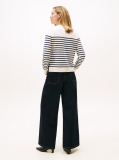 Multi Jersey Gold-Tone Button Jumper  Women