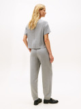 Grey Logo Appliqué Relaxed T-Shirt  Women