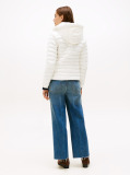 Beige Water Repellent Padded Packable Slim Jacket  Women
