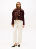 Red Double-Faced Wool Blend Jacket  Women