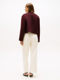 Red Double-Faced Wool Blend Jacket  Women