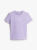 Μωβ T-Shirt Με Λογότυπο  Γυναίκες