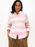 Multi Relaxed V-Neck Jumper With Cashmere  Women
