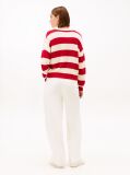 Multi Relaxed V-Neck Jumper With Cashmere  Women