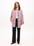 Multi Water Repellent Check Oversized 2-In-1 Coat  Women