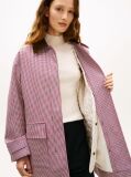 Multi Water Repellent Check Oversized 2-In-1 Coat  Women