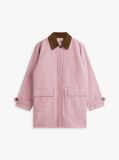 Multi Water Repellent Check Oversized 2-In-1 Coat  Women
