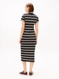 Multi Slim Rib Mock Midi Bodycon Dress  Women