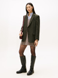 Πράσινο Ριγέ Oversized Blazer  Γυναίκες