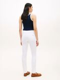 White Mid Rise Slim Jeans  Women