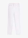 White Mid Rise Slim Jeans  Women