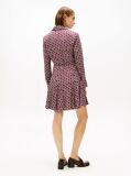 Multi Self-Tie Belt Slim Mini Shirt Dress  Women