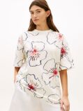 Multi Άνετο Oversized T-Shirt Με Floral Σχέδιο  Γυναίκες